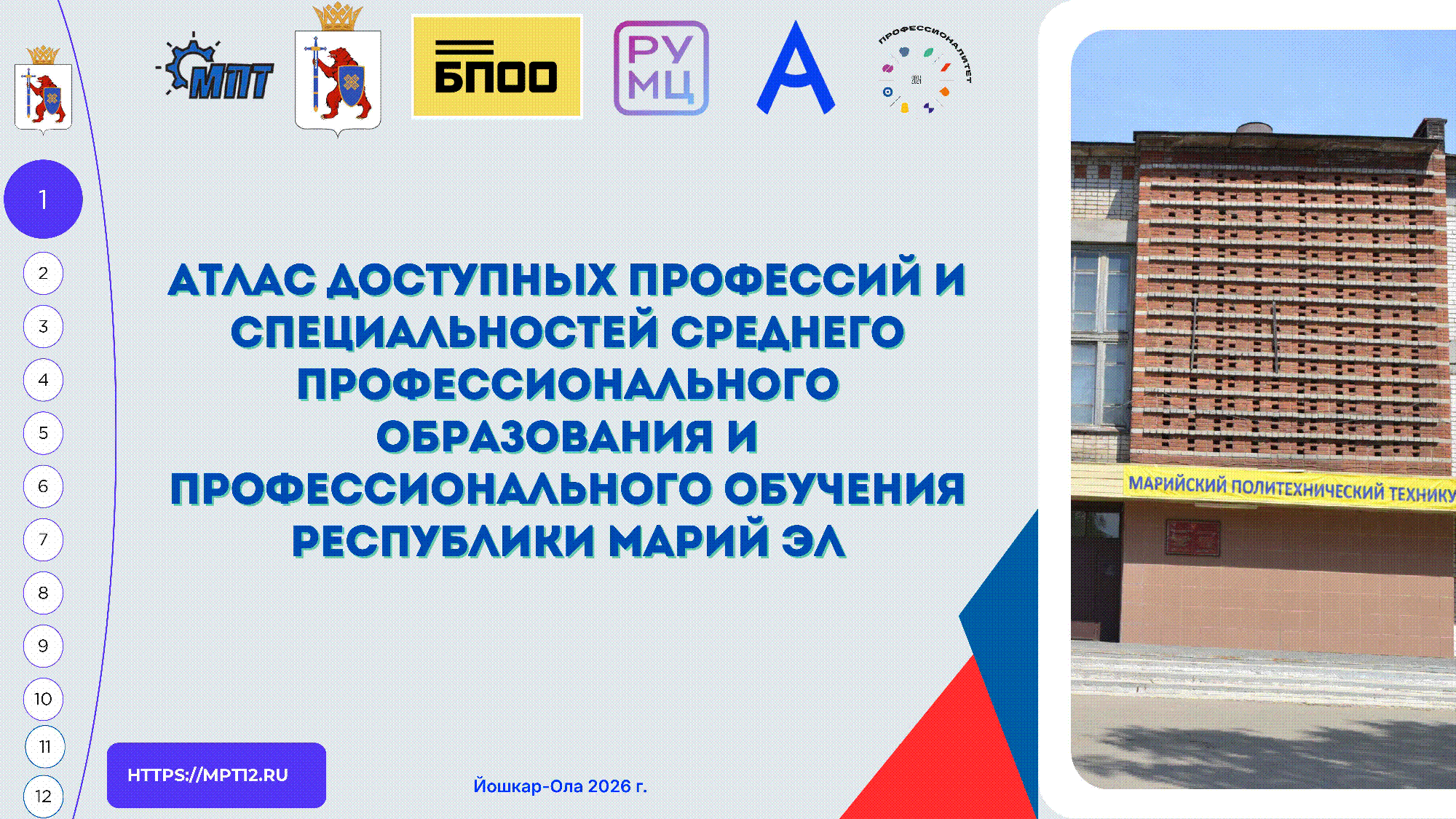 Атлас доступных профессий 2025 слайдер